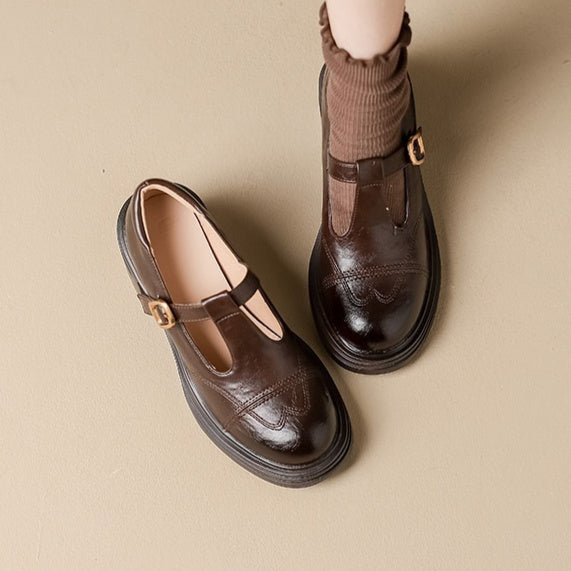 Luna | Classic T-Bar Shoes