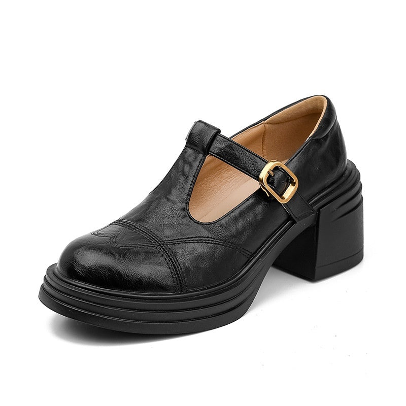 Luna | Classic T-Bar Shoes