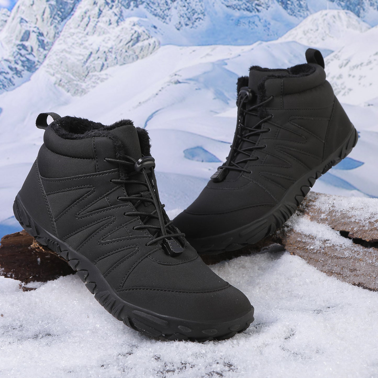 Non-slip & waterproof winter barefoot shoe (Unisex)