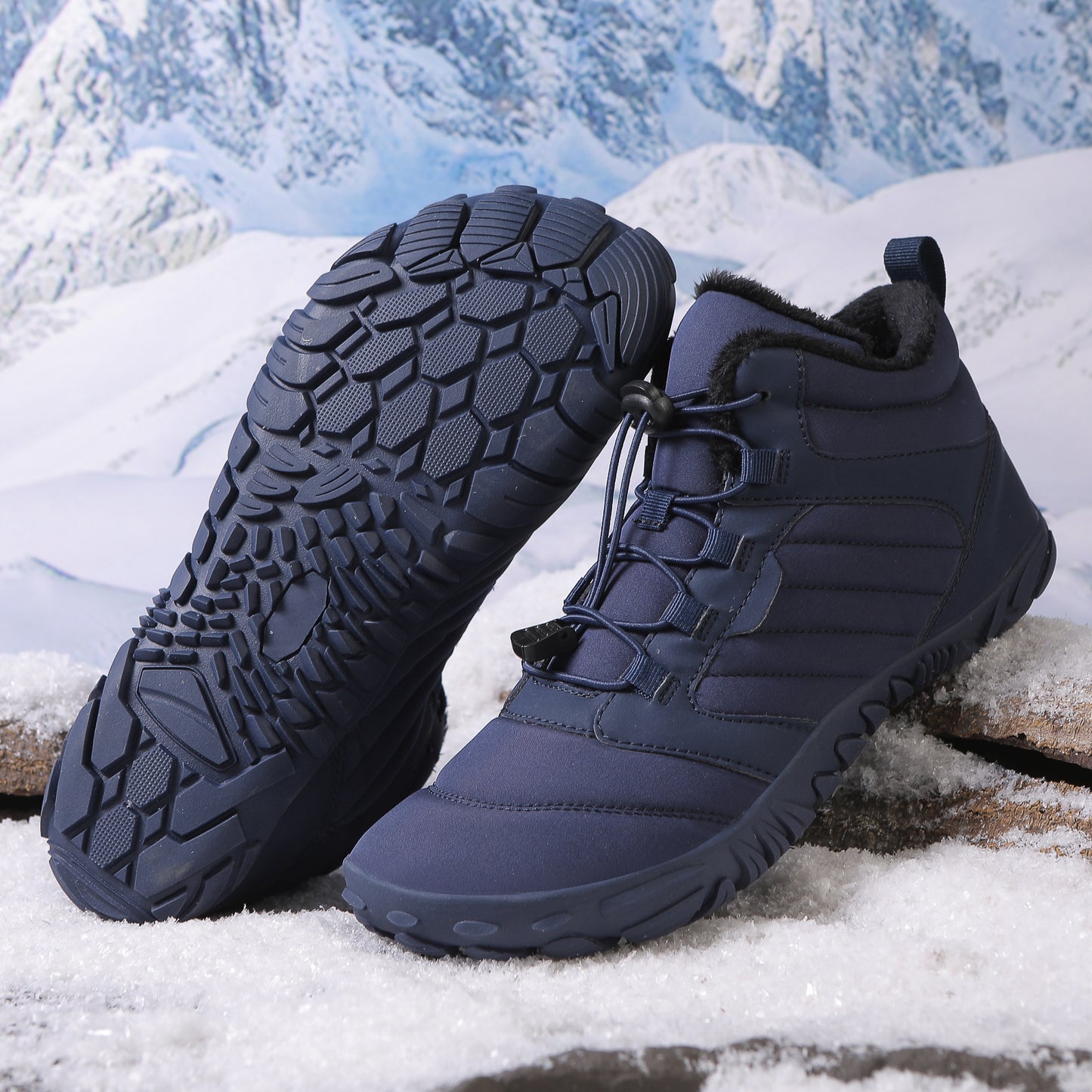 Non-slip & waterproof winter barefoot shoe (Unisex)