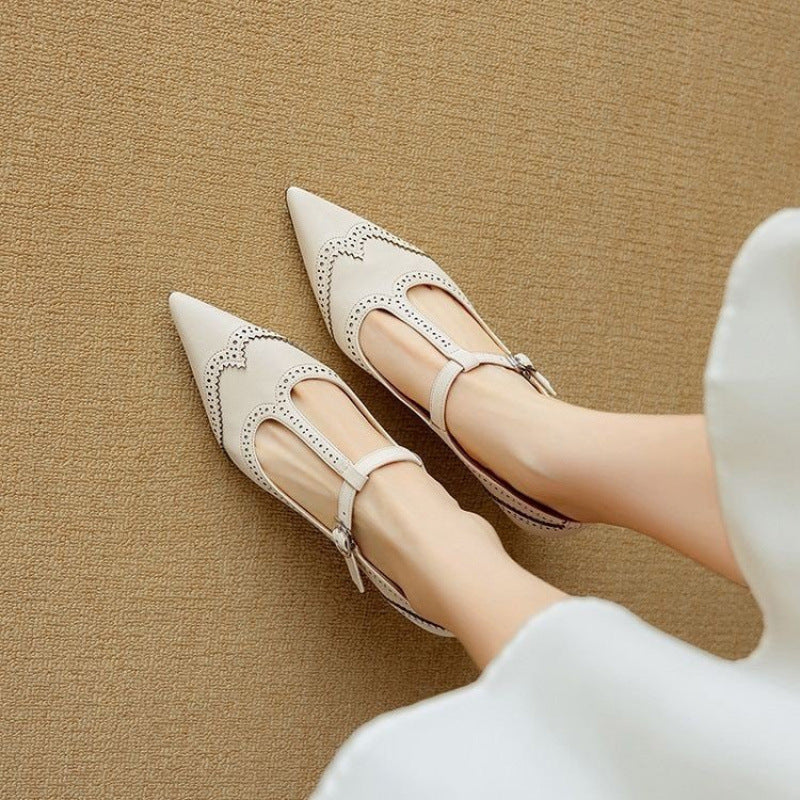 Vivienne | Classic T-Strap Shoes