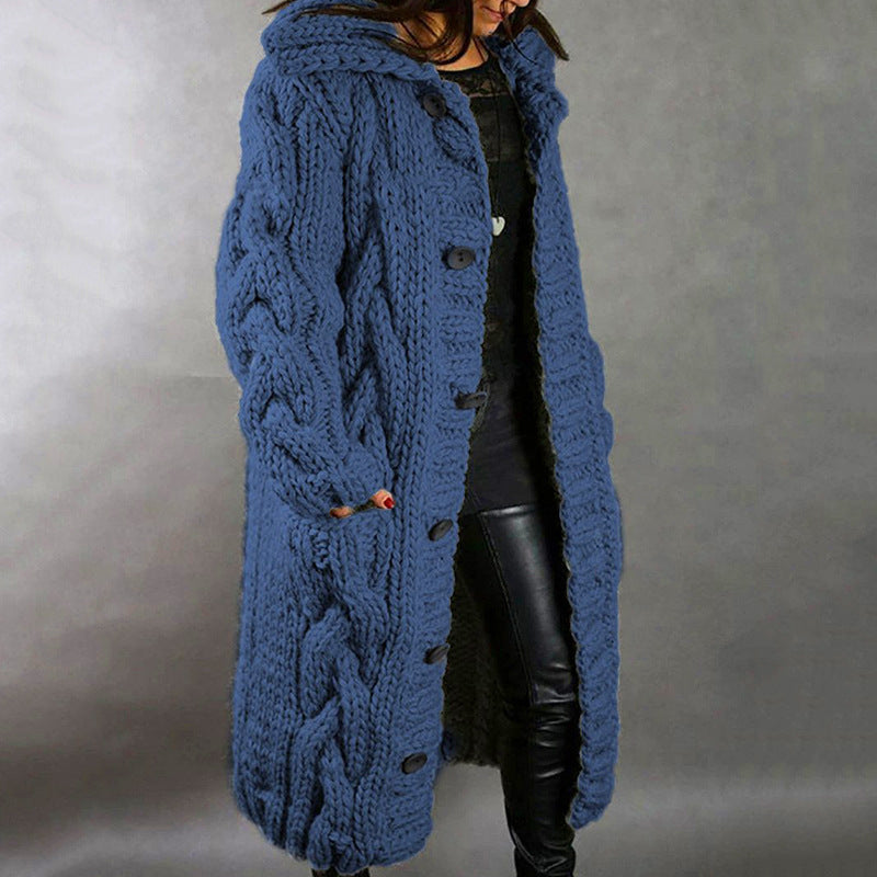Rowena | Cosy Cable-Knit Coat