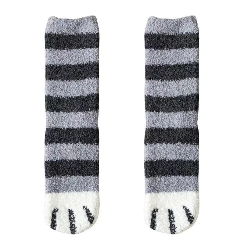 Warm Paw Plush Socks
