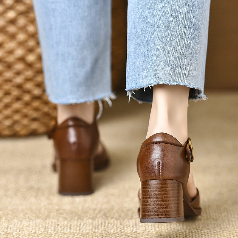 Clarissa | Elegant Brown Shoes