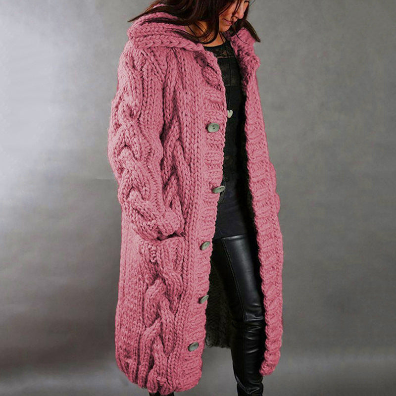 Rowena | Cosy Cable-Knit Coat