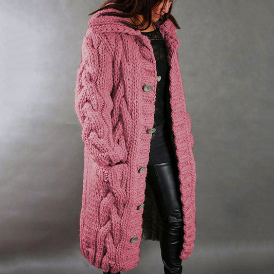 Rowena | Cosy Cable-Knit Coat