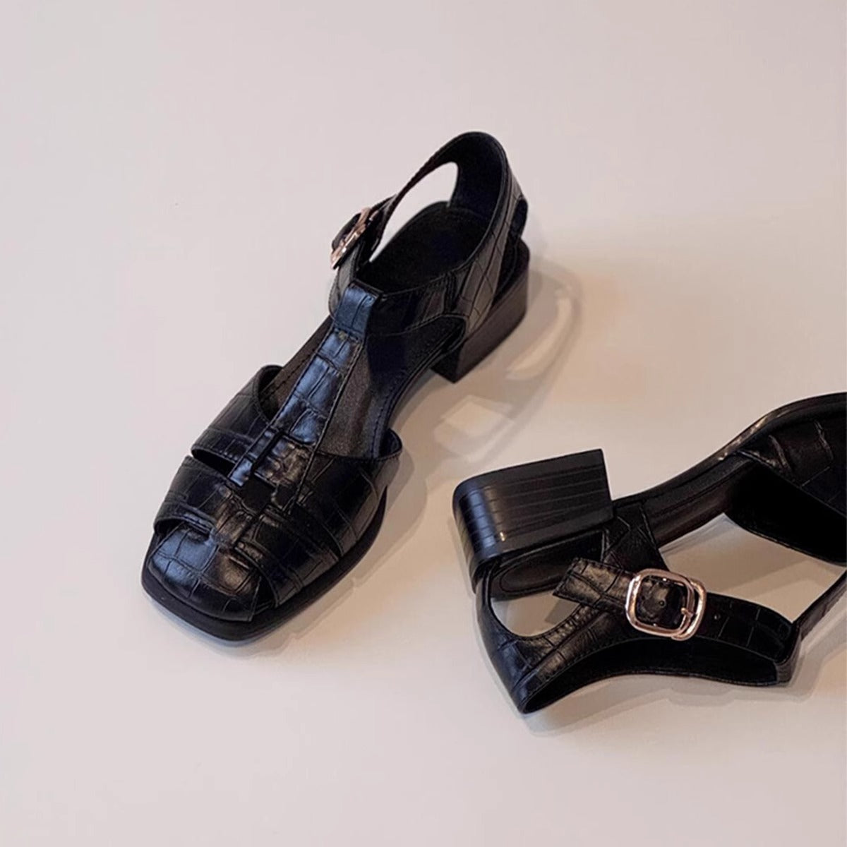 Belliora | Square Toe Summer Sandals