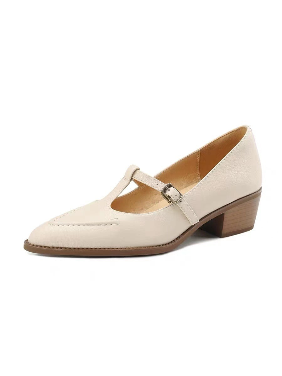 Laura | Low-Heeled Classic Pumps