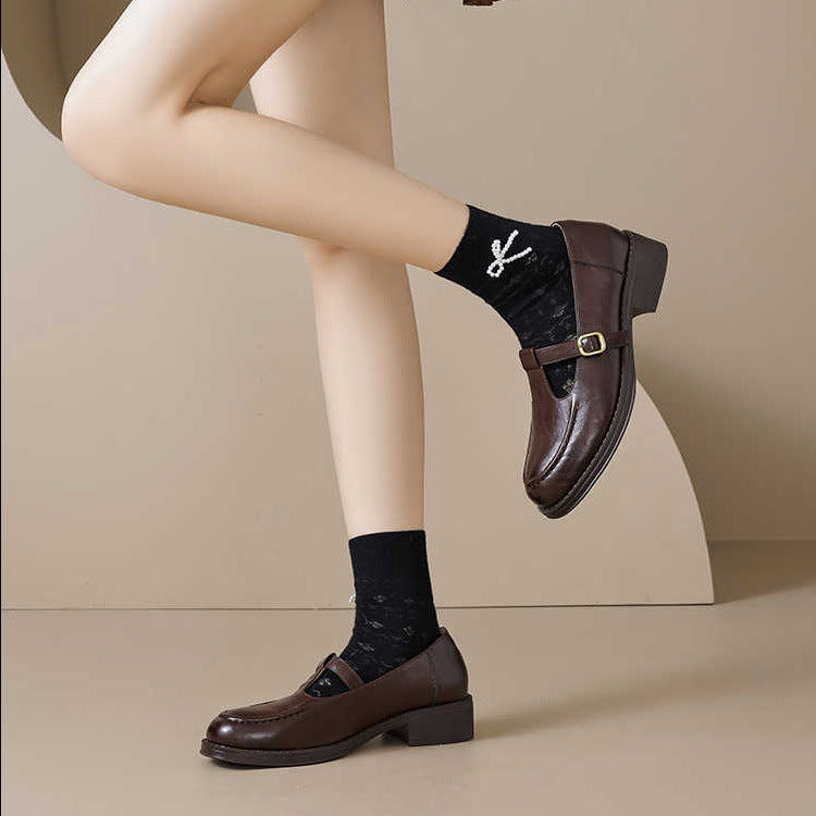 Amelie | Buckle Loafers