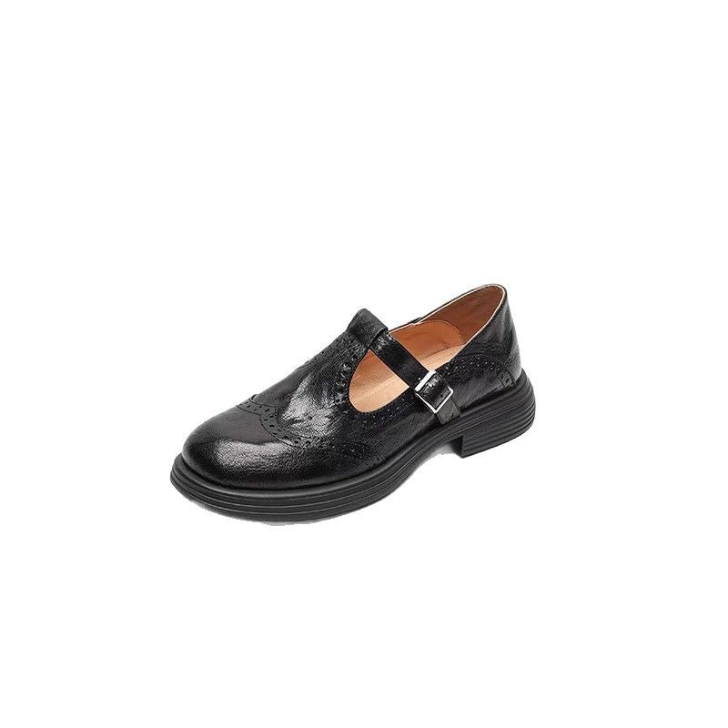 Nancy | Retro-Inspired Leather Shoes