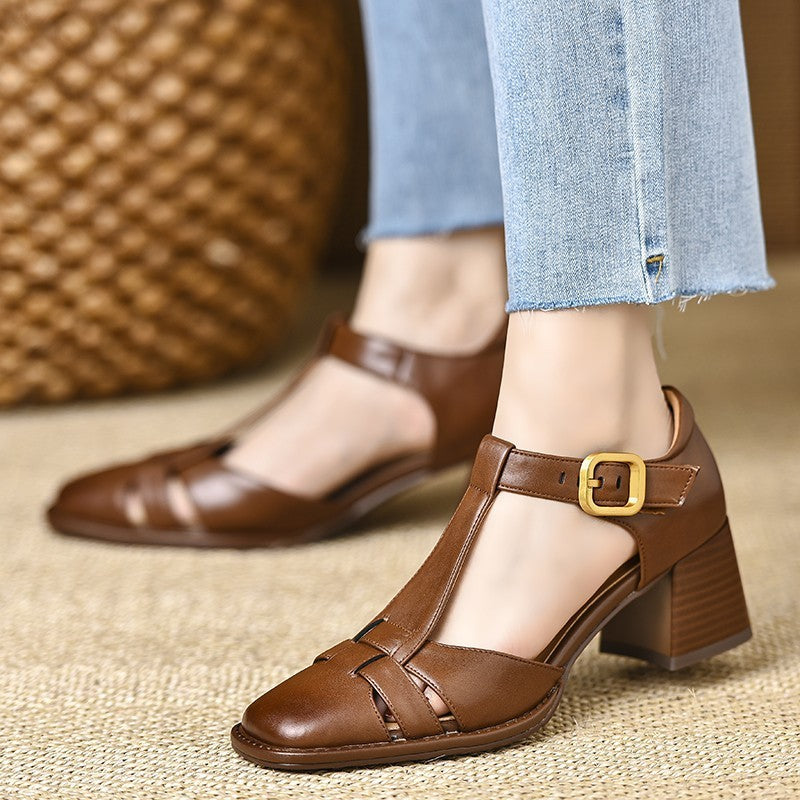 Clarissa | Elegant Brown Shoes
