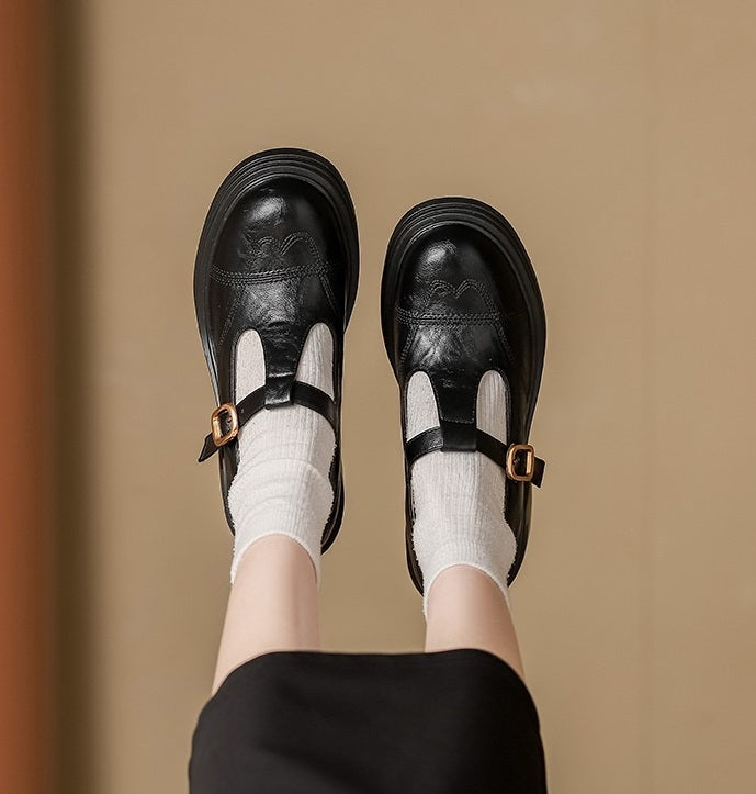 Luna | Classic T-Bar Shoes