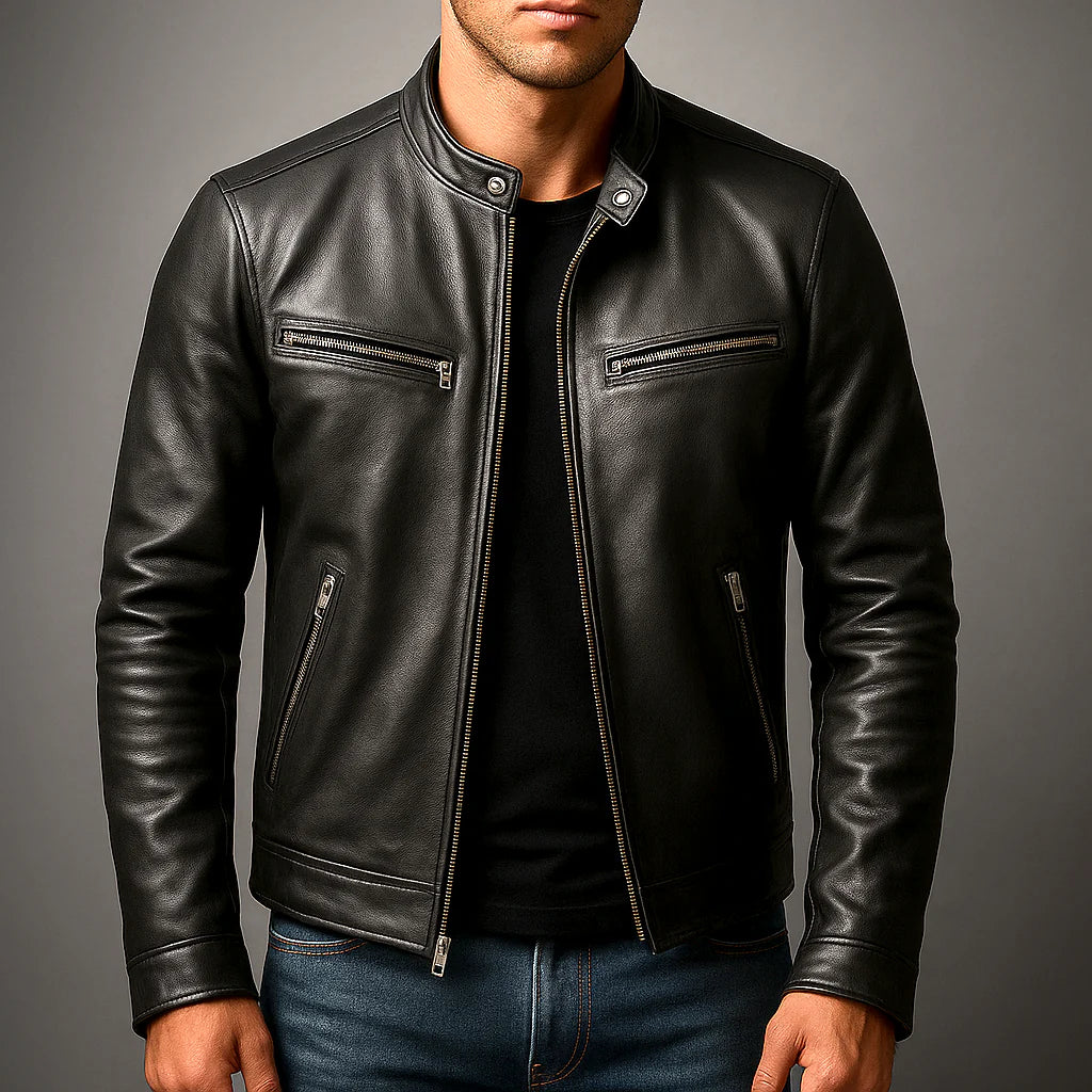 Barger Vintage Leather Jacket X2