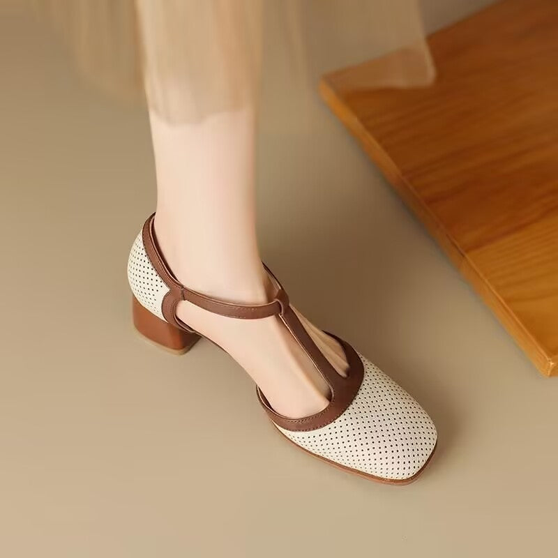 Genira | Mid-Heel Classic Shoes