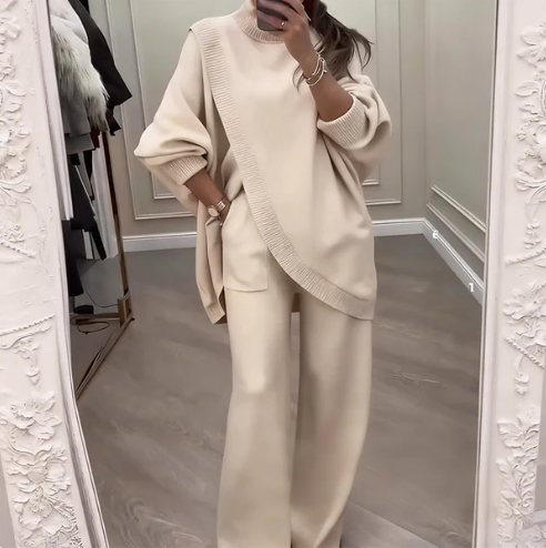 Women's 2-Piece Oversized Sweater & Pants Set