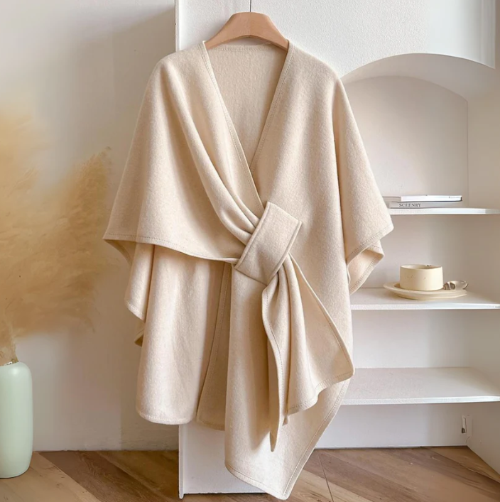 The Fleece Drape Shawl