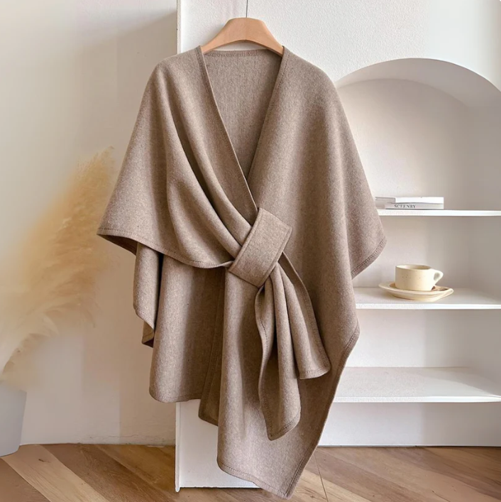The Fleece Drape Shawl