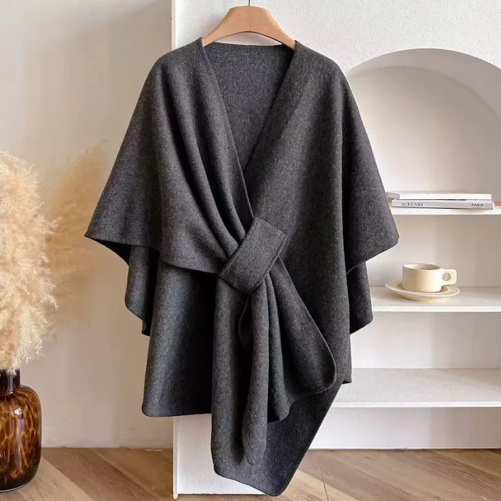 The Fleece Drape Shawl