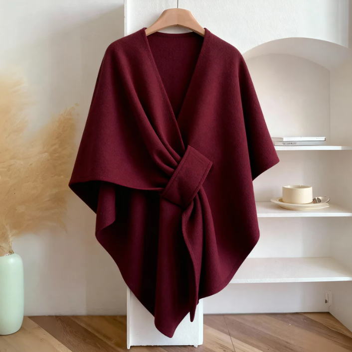 The Fleece Drape Shawl
