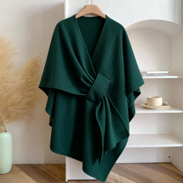 The Fleece Drape Shawl