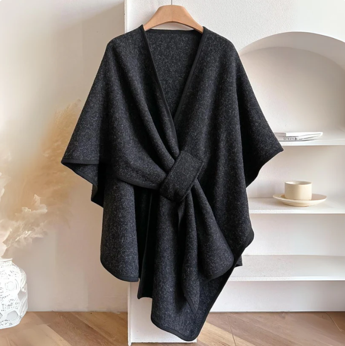 The Fleece Drape Shawl