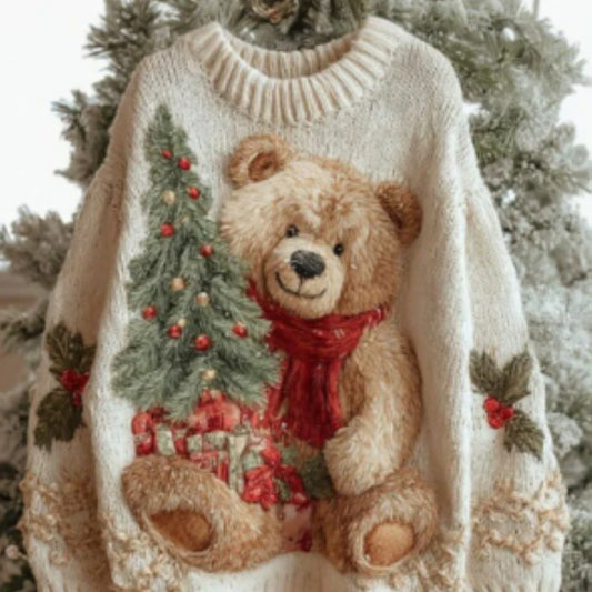 Elly | Christmas Sweater with Festive Details