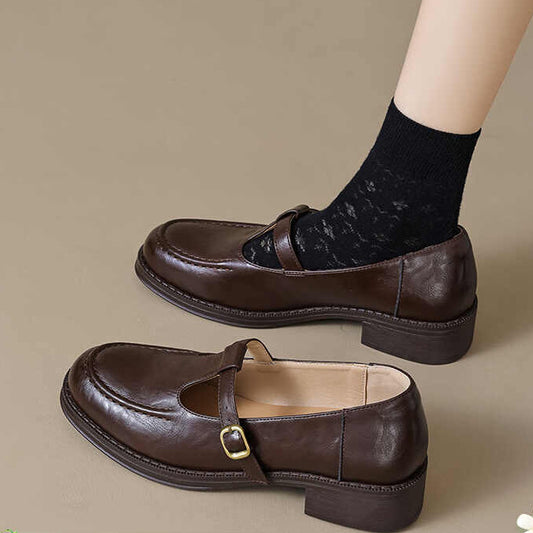 Amelie | Buckle Loafers