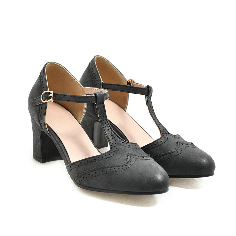Ysolenne | Elegant T-Bar Mary Janes