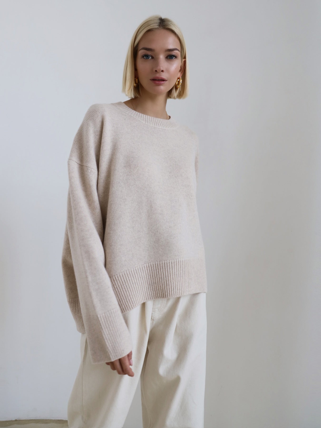 Anouk | Sophisticated Wool Blend Sweater