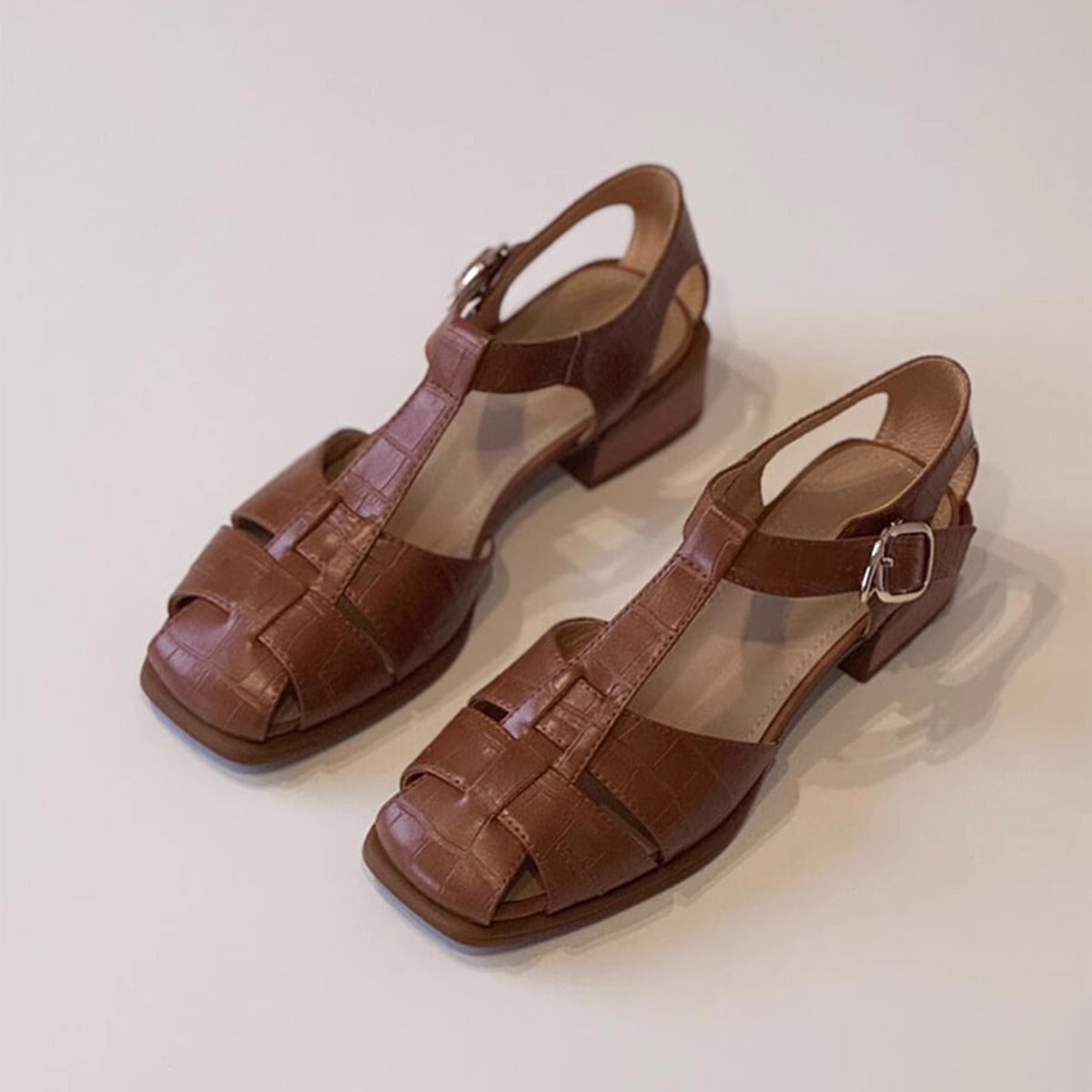 Belliora | Square Toe Summer Sandals