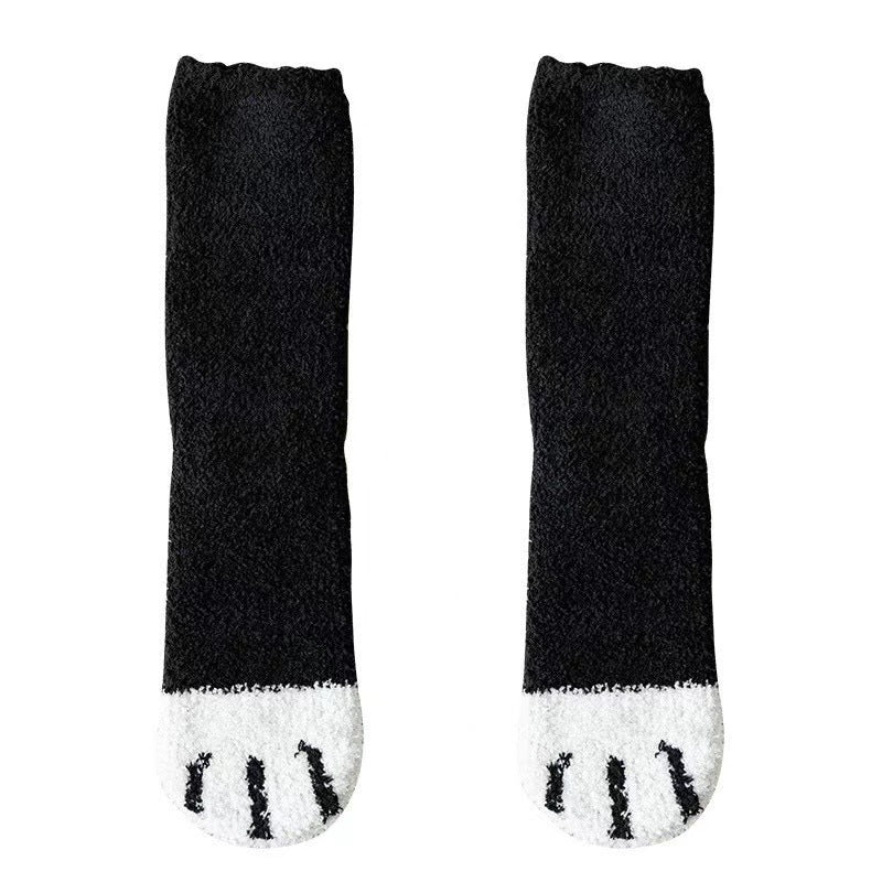 Warm Paw Plush Socks