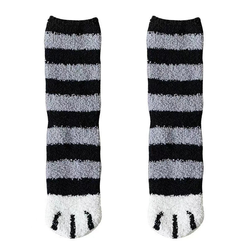 Warm Paw Plush Socks
