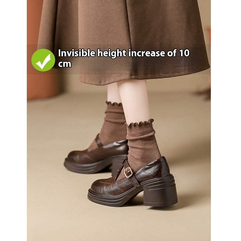 Luna | Classic T-Bar Shoes