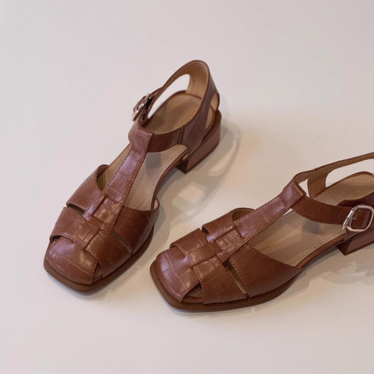 Belliora | Square Toe Summer Sandals
