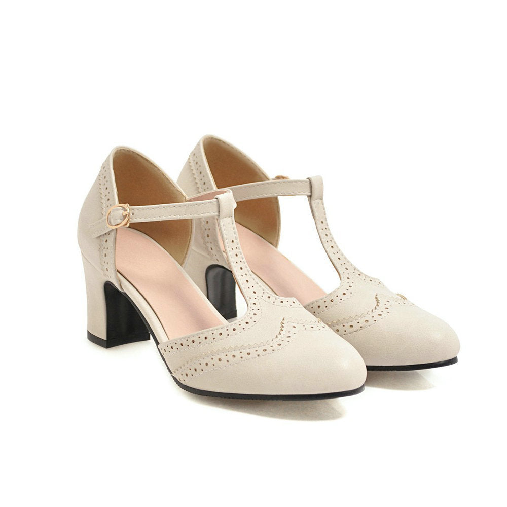 Ysolenne | Elegant T-Bar Mary Janes