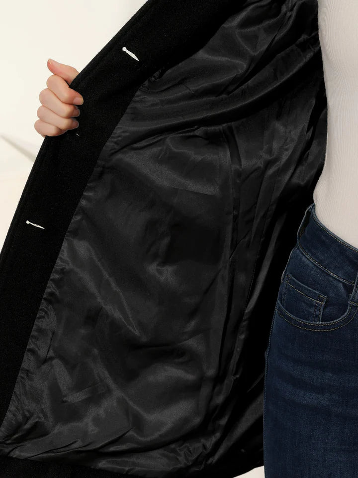 Josephine - Single Breasted Winter Trench Coat